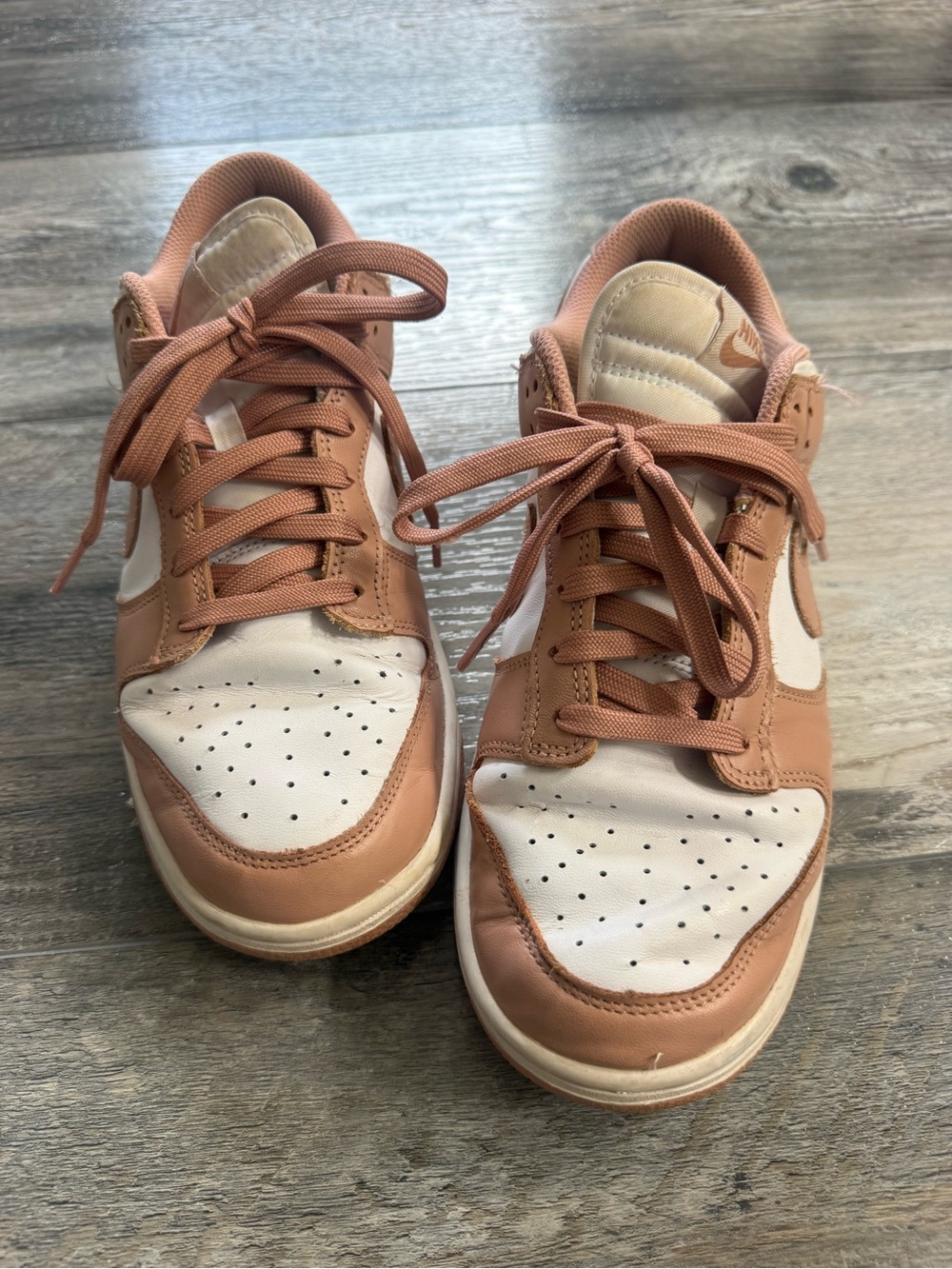 Nike Women’s Dunk Low - Light Pink and White
